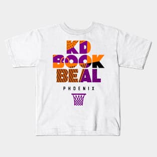 Phoenix Basketball Star Player Trio Alternate Throwback Kids T-Shirt